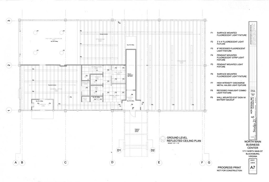 1711 N Main St, Blacksburg, VA for lease - Floor Plan - Image 3 of 4