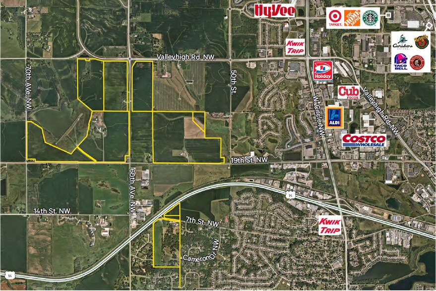 Valleyhigh Rd NW, Rochester, MN for sale - Building Photo - Image 2 of 2