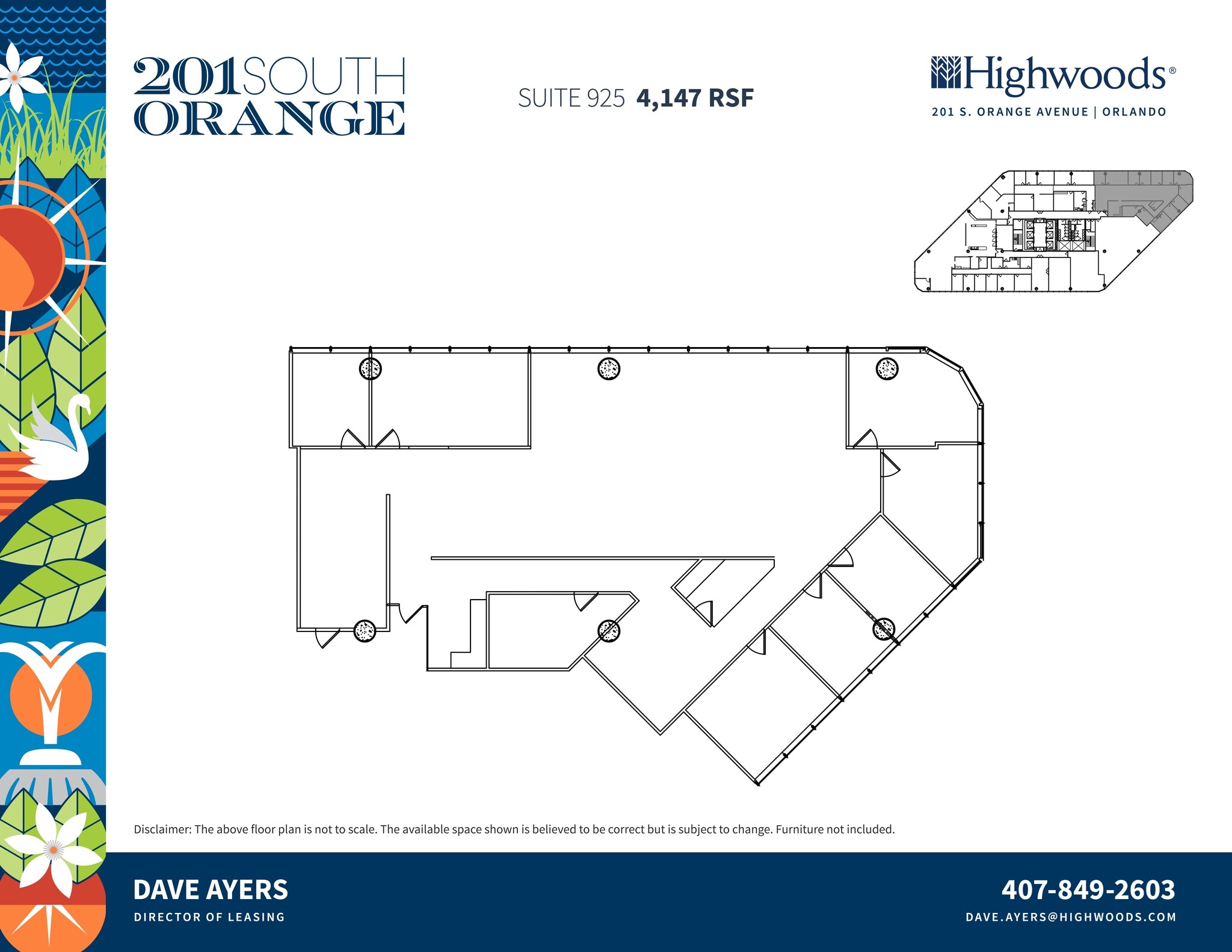 201 S Orange Ave, Orlando, FL for lease Site Plan- Image 1 of 1