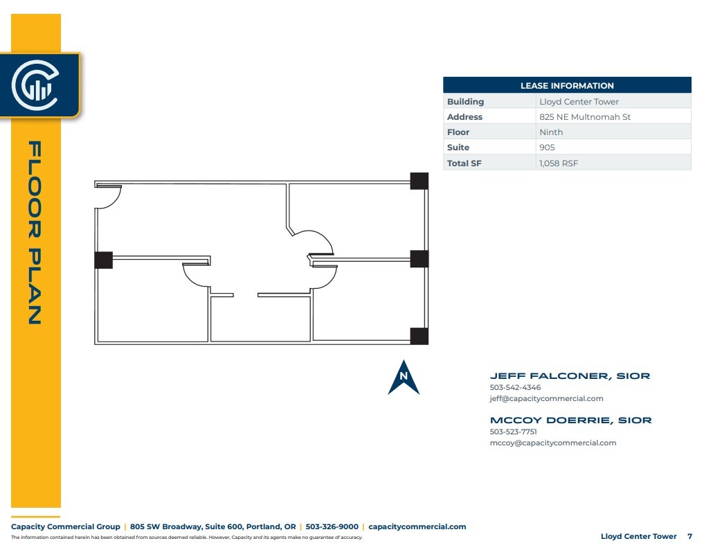 825 NE Multnomah St, Portland, OR for lease Floor Plan- Image 1 of 1