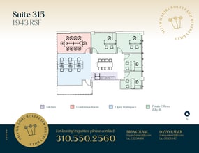 9171 Wilshire Blvd, Beverly Hills, CA for lease Floor Plan- Image 1 of 1