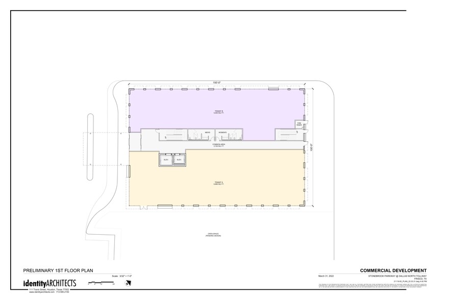 NEC Stonebrook, Frisco, TX for lease - Site Plan - Image 3 of 3