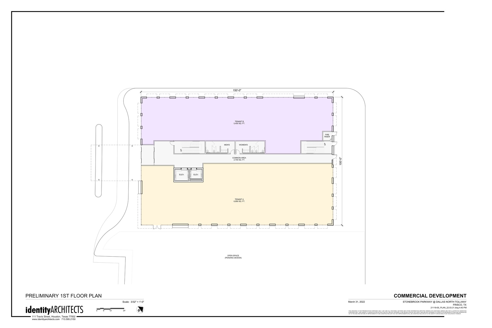 NEC Stonebrook, Frisco, TX for lease Site Plan- Image 1 of 2