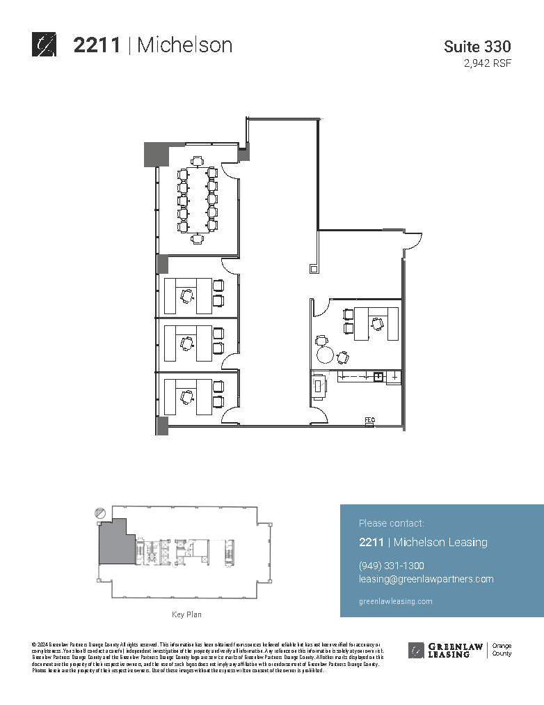 18301 Von Karman Ave, Irvine, CA for lease Floor Plan- Image 1 of 1