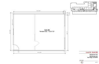3030 Bunker Hill St, San Diego, CA for lease Floor Plan- Image 1 of 1