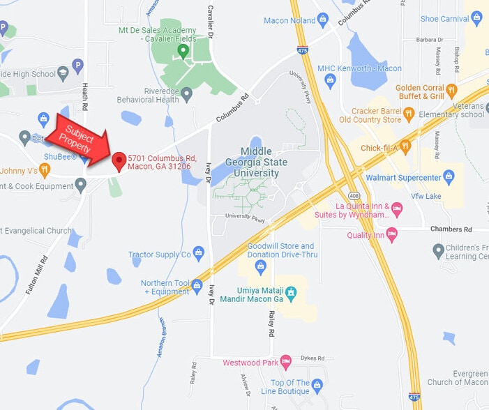 5701 Columbus Road, Macon-Bibb, GA for sale - Building Photo - Image 2 of 2