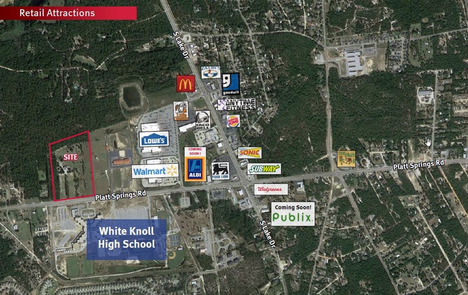 5700 Platt Springs Rd, Lexington, SC for sale - Aerial - Image 1 of 1