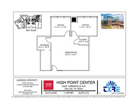 12225 Greenville Ave, Dallas, TX for lease Floor Plan- Image 1 of 1