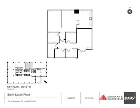 200 N Broadway, Saint Louis, MO for lease Site Plan- Image 1 of 1