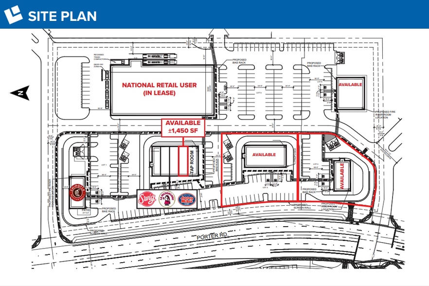 17542 N Porter Rd, Maricopa, AZ for lease - Site Plan - Image 2 of 3