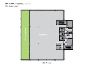 25- 11 49th Ave, Long Island City, NY for lease Floor Plan- Image 1 of 1