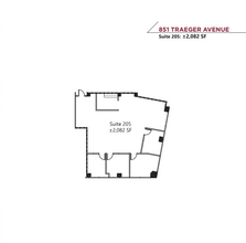 801 Traeger Ave, San Bruno, CA for lease Floor Plan- Image 1 of 1