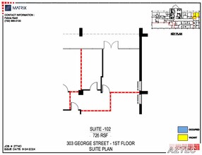 303 George St, New Brunswick, NJ for lease Floor Plan- Image 1 of 1