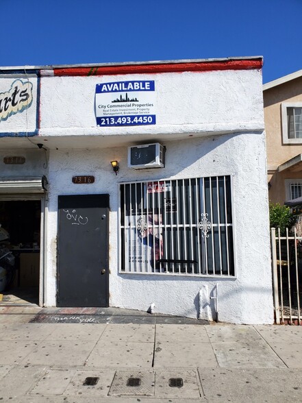 7312-7316 S San Pedro St, Los Angeles, CA for lease - Primary Photo - Image 1 of 4