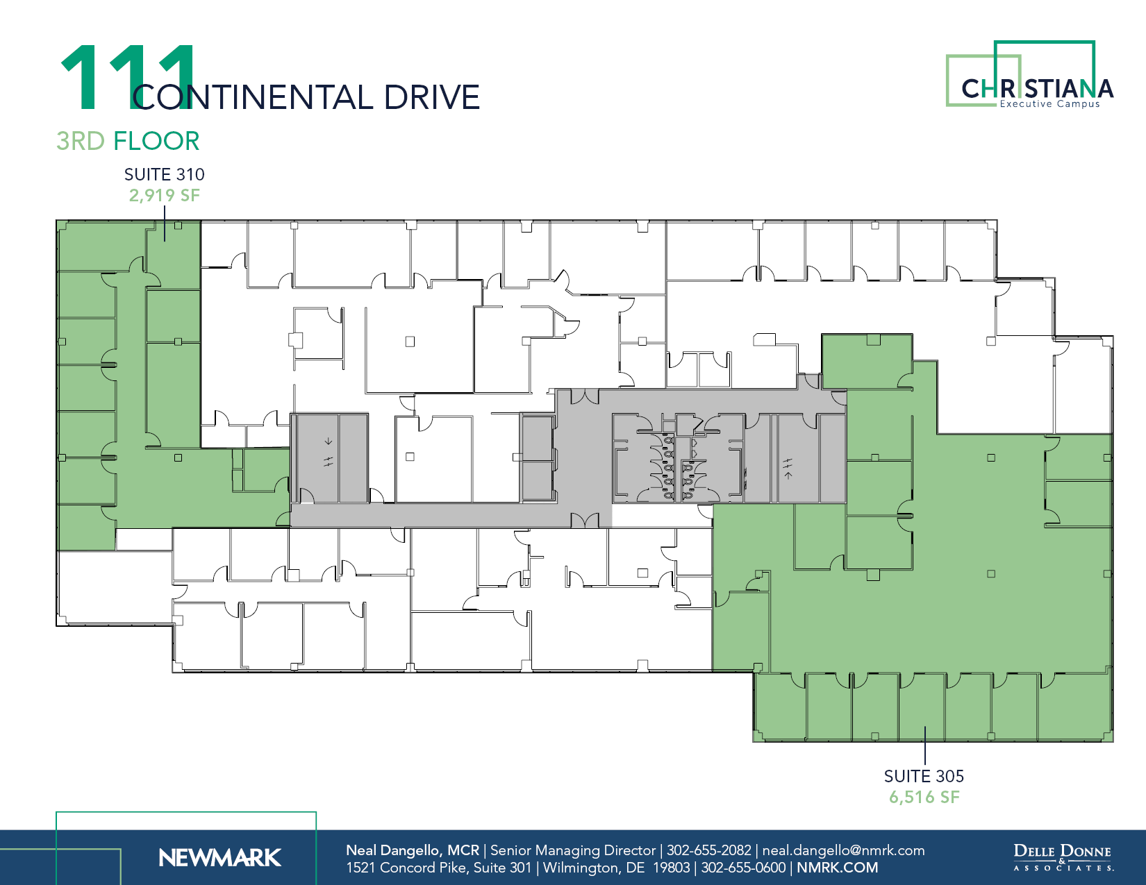 111 Continental Dr, Newark, DE for lease Floor Plan- Image 1 of 1