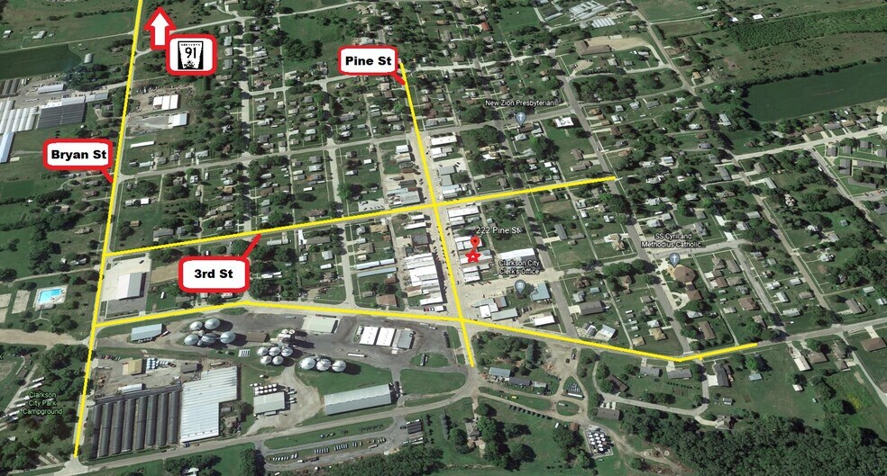 222 Pine St, Clarkson, NE for sale - Building Photo - Image 1 of 1