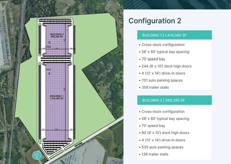 5001 Witt Rd, Dallas, TX for lease - Site Plan - Image 3 of 4