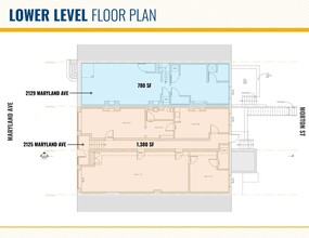 2125-2129 Maryland Ave, Baltimore, MD for lease Floor Plan- Image 2 of 2