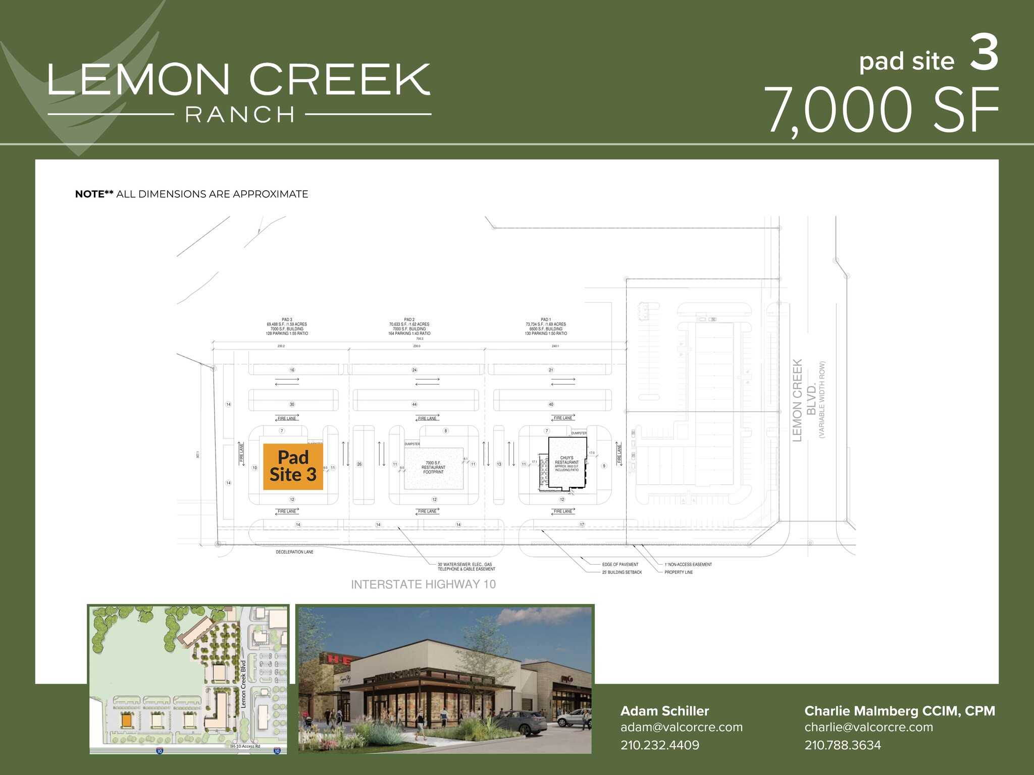 I-10 W & Balcones Creek Dr, Boerne, TX for lease Site Plan- Image 1 of 1