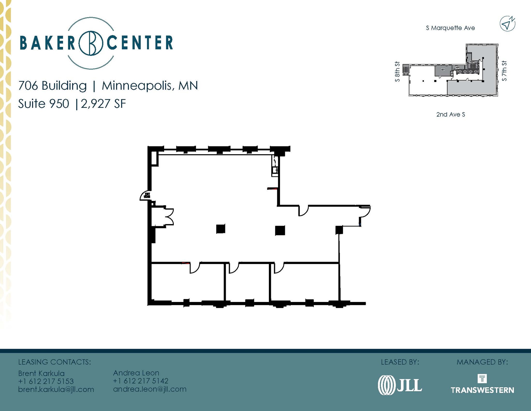 733 Marquette Ave, Minneapolis, MN for lease Floor Plan- Image 1 of 1