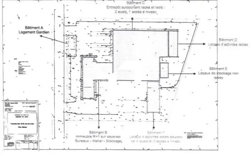 Industrial in Dijon for sale - Site Plan - Image 1 of 1