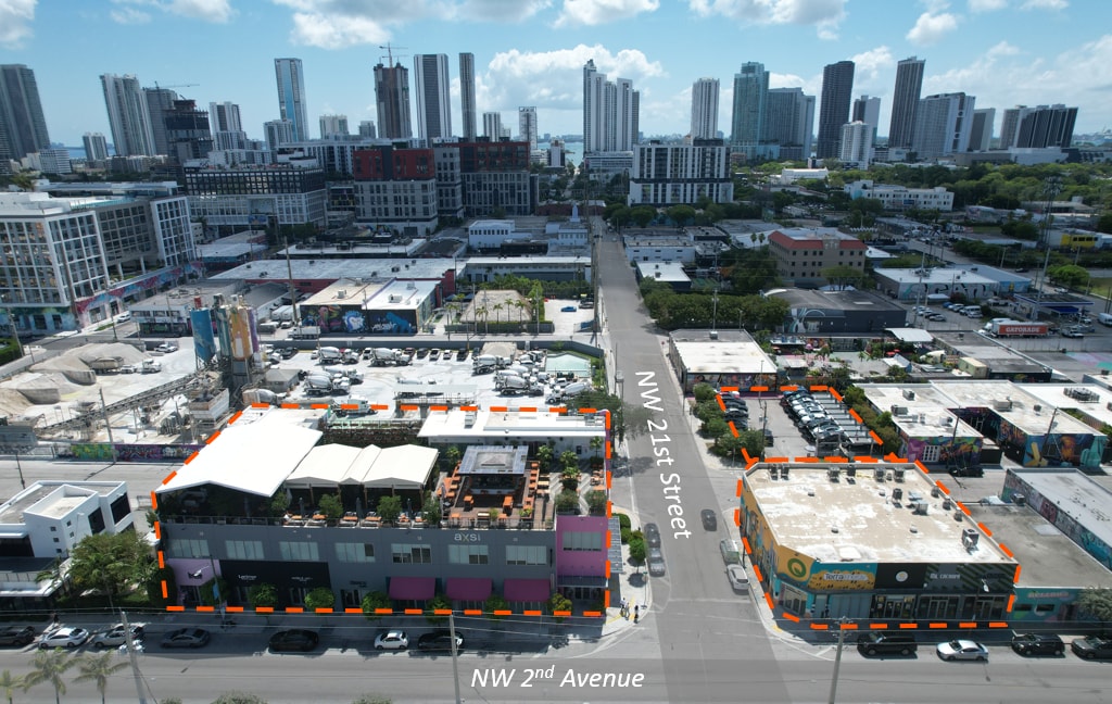Wynwood NW 2nd Ave Mixed-Use Portfolio portfolio of 3 properties for sale on LoopNet.com Aerial- Image 1 of 63
