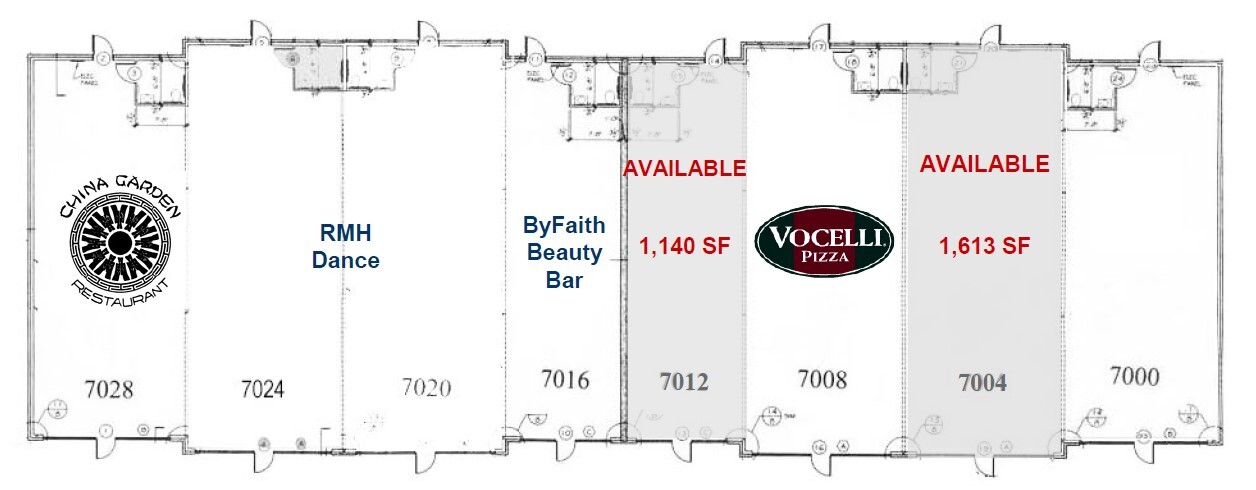 7100 Salem Fields Blvd, Fredericksburg, VA for lease Site Plan- Image 1 of 1