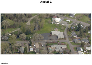 152 S M St, Cottage Grove, OR - aerial  map view