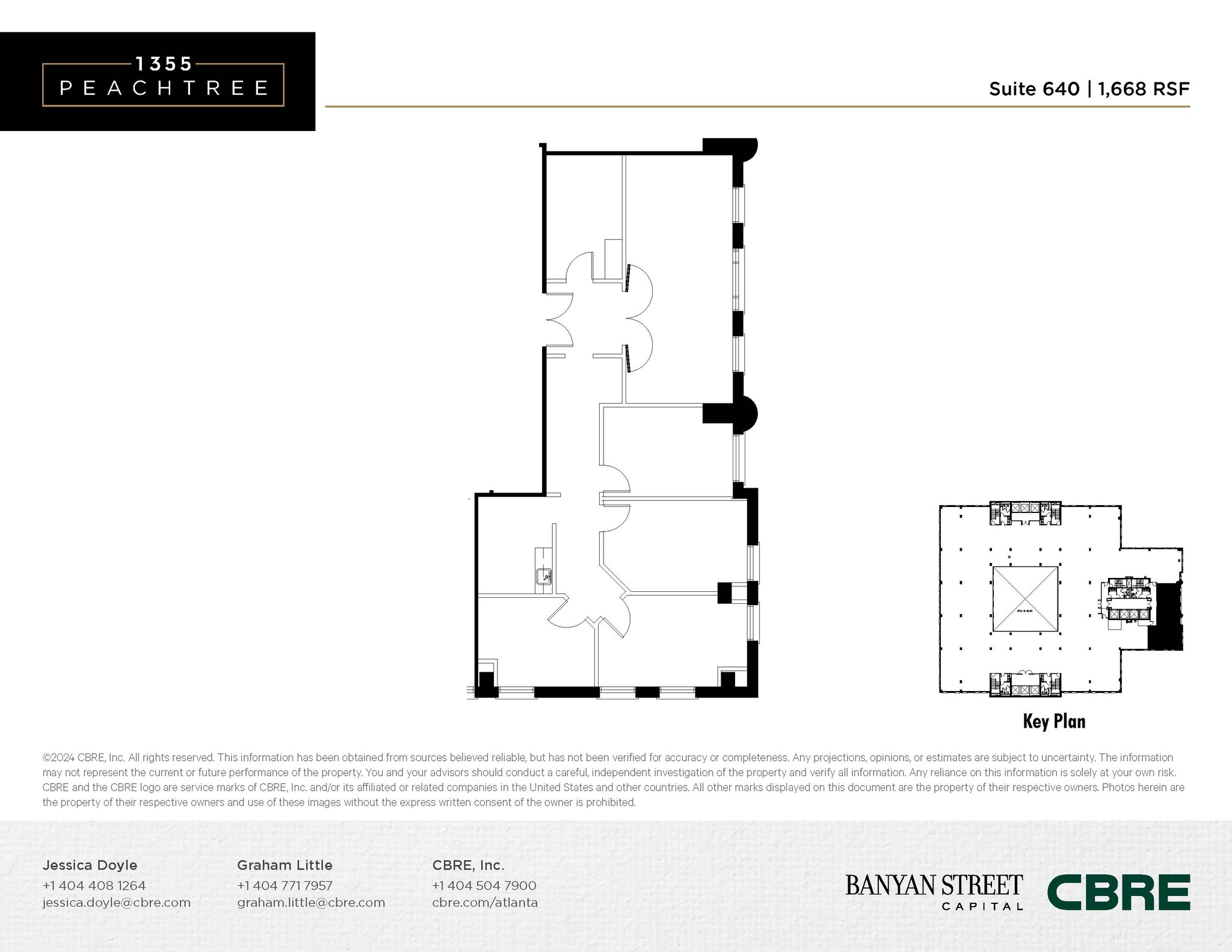 1355 Peachtree St NE, Atlanta, GA for lease Floor Plan- Image 1 of 1