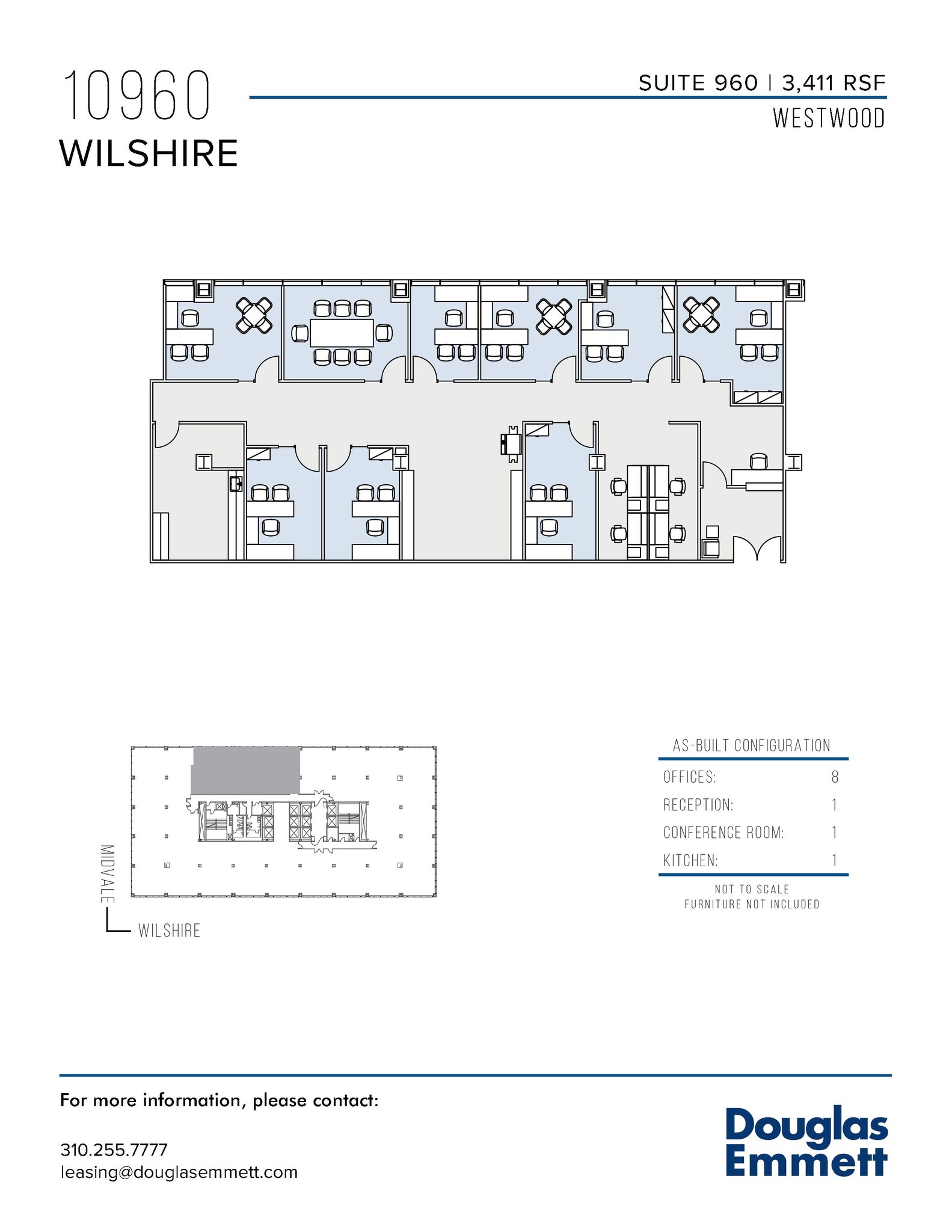 10960 Wilshire Blvd, Los Angeles, CA for lease Floor Plan- Image 1 of 1