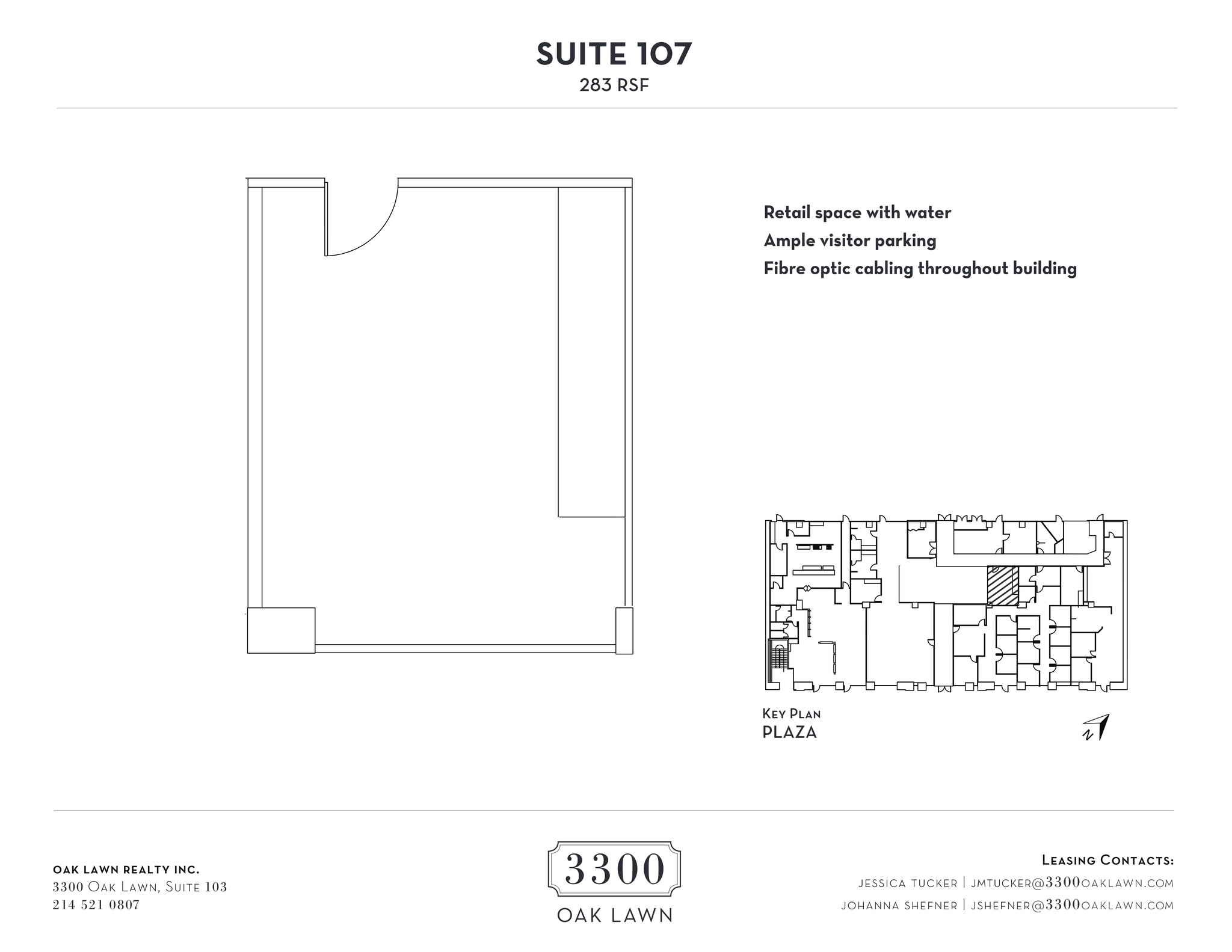 3300 Oak Lawn Ave, Dallas, TX for lease Site Plan- Image 1 of 1