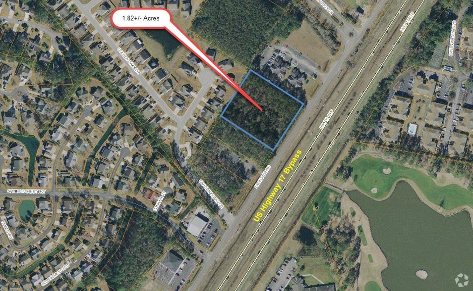 US Highway 17 Bypass Frontage Rd, Murrells Inlet, SC for sale - Aerial - Image 1 of 1