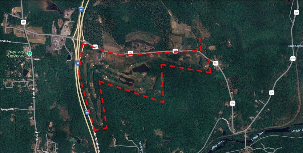 100 Mountain Laurel Dr, White Haven, PA for sale - Aerial - Image 2 of 2