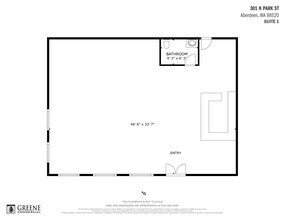 301 N Park St, Aberdeen, WA for lease Floor Plan- Image 2 of 9