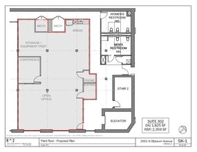 2001 N Clybourn Ave, Chicago, IL for lease Floor Plan- Image 1 of 1