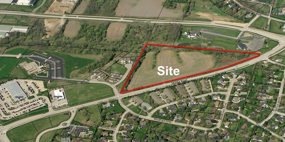 4100 Middle Rd, Bettendorf, IA for sale - Aerial - Image 1 of 1