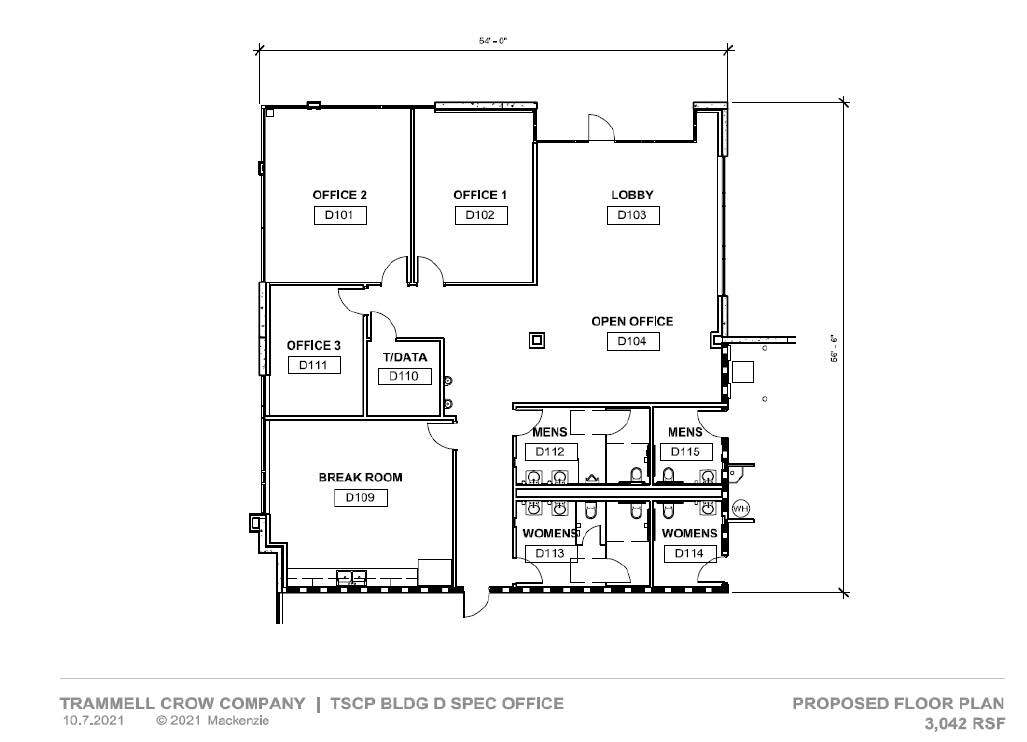 21150 SW Cipole Pl, Sherwood, OR for lease Floor Plan- Image 1 of 8