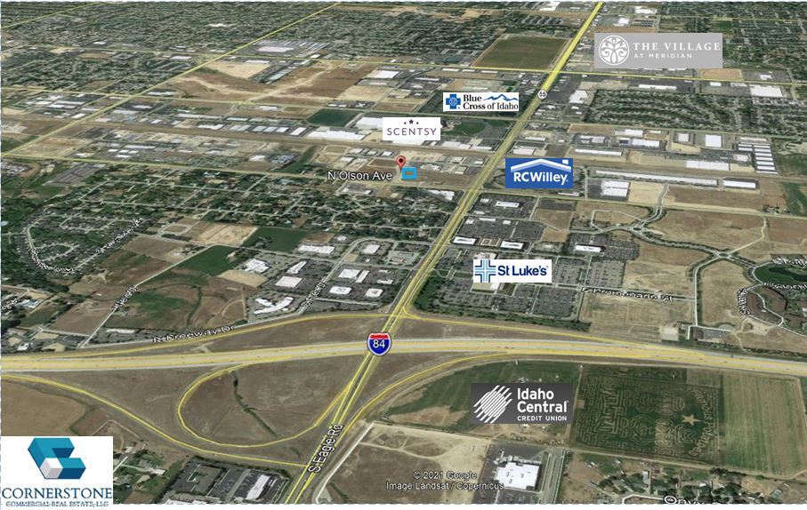 TBD N Olson Ave, Meridian, ID for sale - Aerial - Image 1 of 2