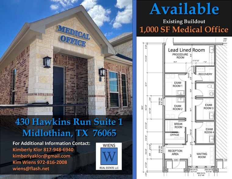 430 Hawkins Run Rd, Midlothian, TX for lease - Building Photo - Image 1 of 14