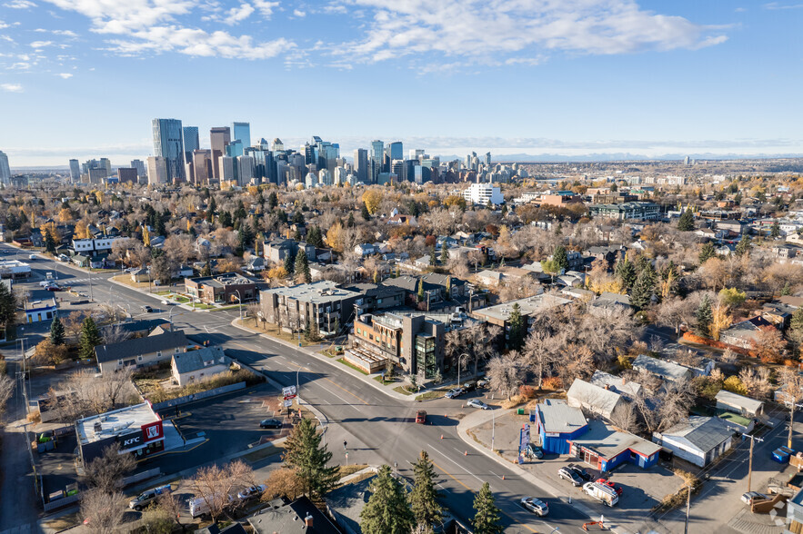 1319 Edmonton Trl NE, Calgary, AB for lease - Aerial - Image 2 of 5