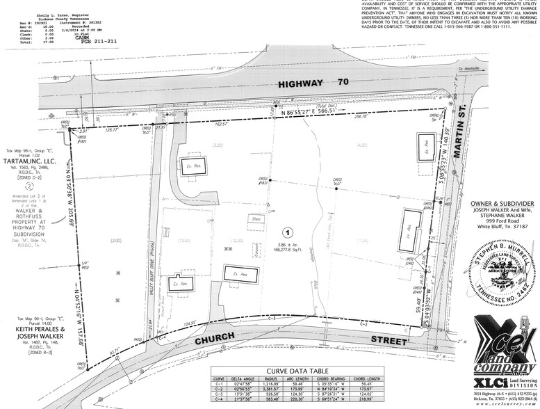 4320 Highway 70 E, White Bluff, TN for sale - Site Plan - Image 2 of 5