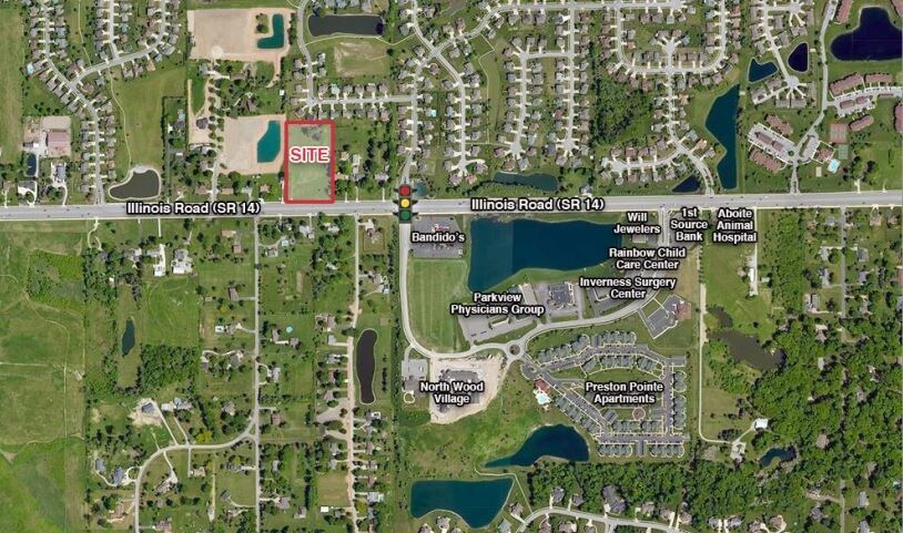 8506 Illinois Rd, Fort Wayne, IN for sale Aerial- Image 1 of 1