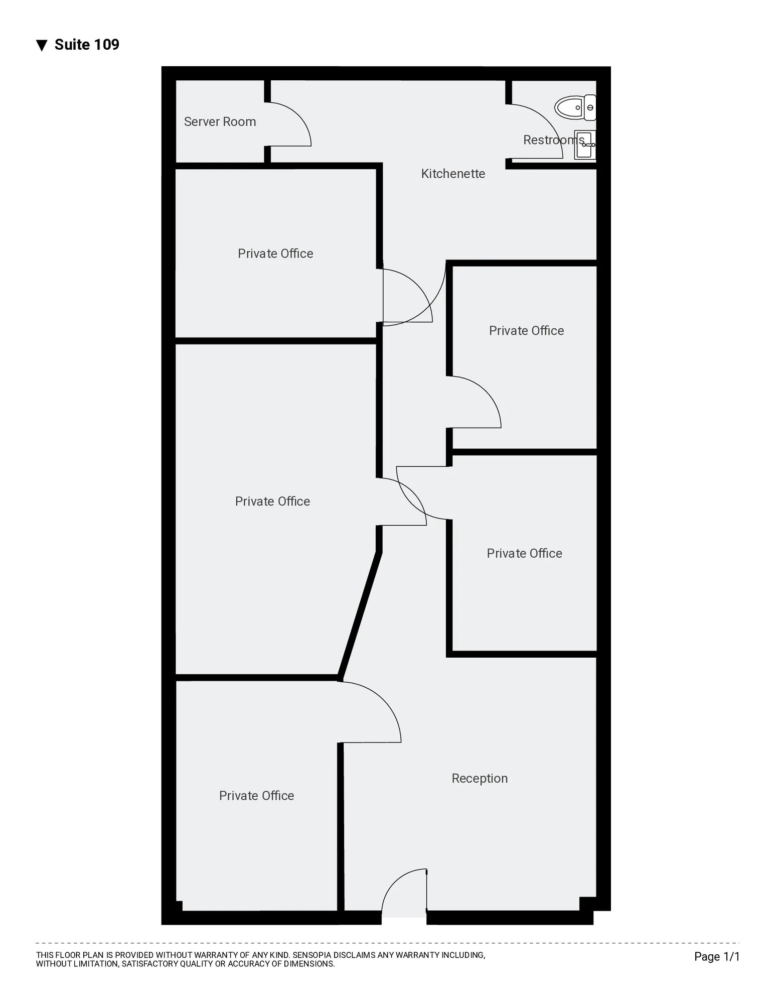 101 W Glade Rd, Euless, TX for lease Floor Plan- Image 1 of 1