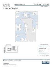 6310 San Vicente Blvd, Los Angeles, CA for lease Floor Plan- Image 1 of 1