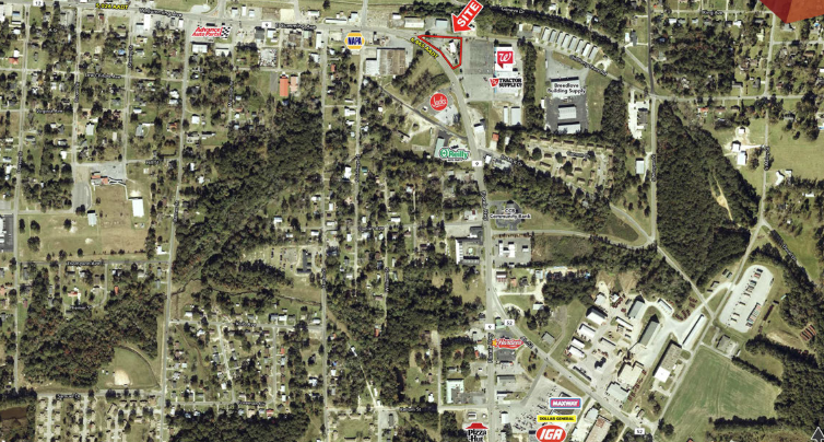 505 Florala Hwy, Opp, AL for lease - Aerial - Image 2 of 3