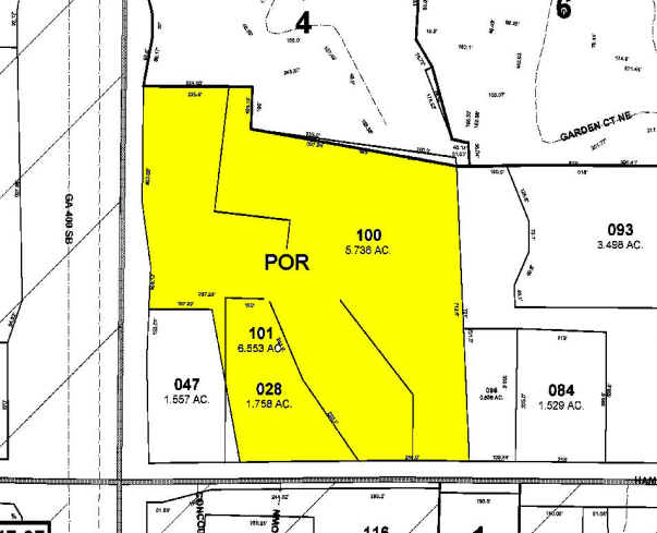 980 Hammond Dr NE, Atlanta, GA for lease - Plat Map - Image 2 of 16