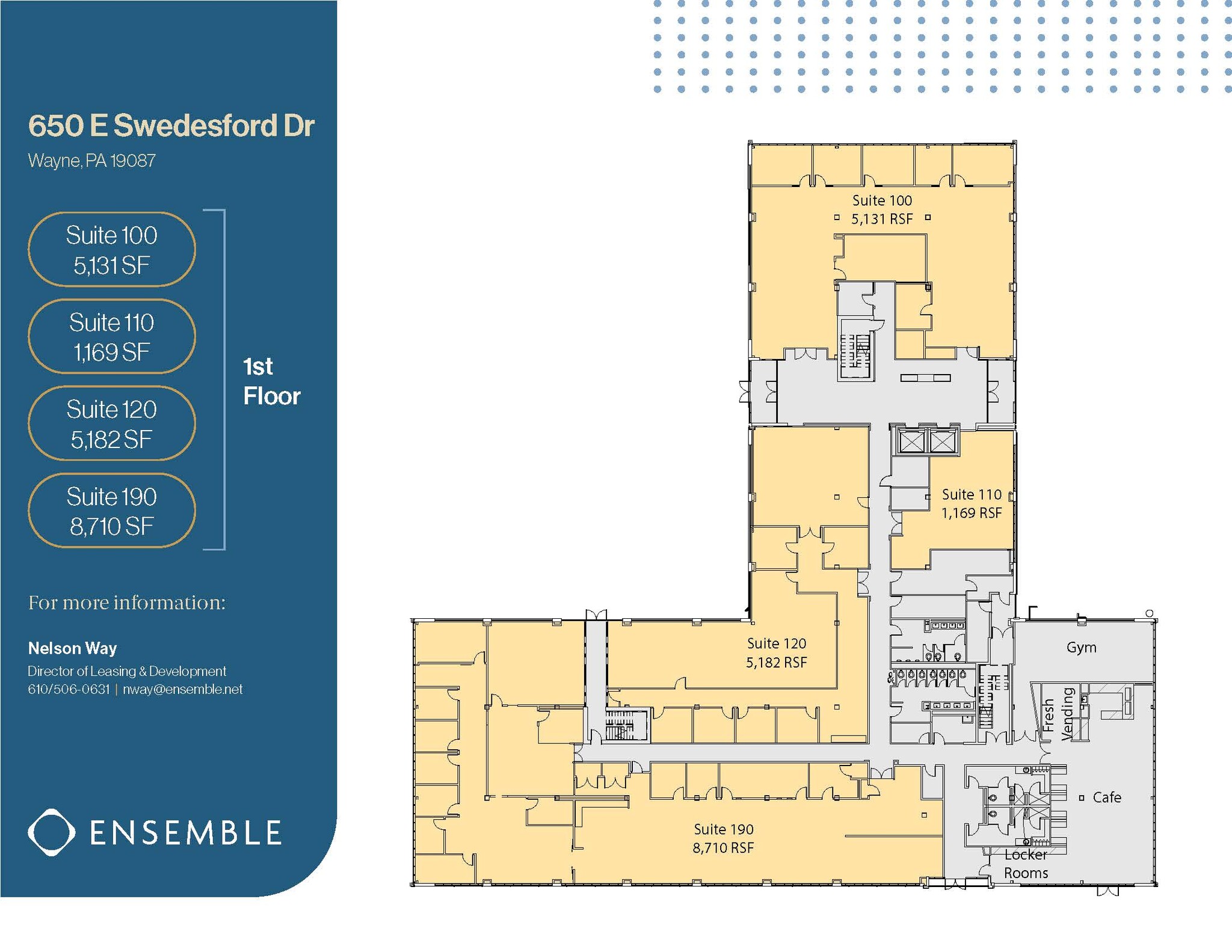 650 E Swedesford Rd, Wayne, PA for lease Floor Plan- Image 1 of 1