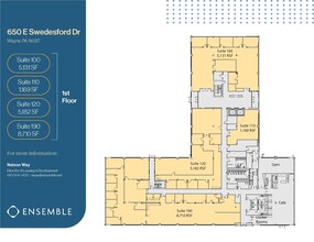 650 E Swedesford Rd, Wayne, PA for lease Floor Plan- Image 1 of 1