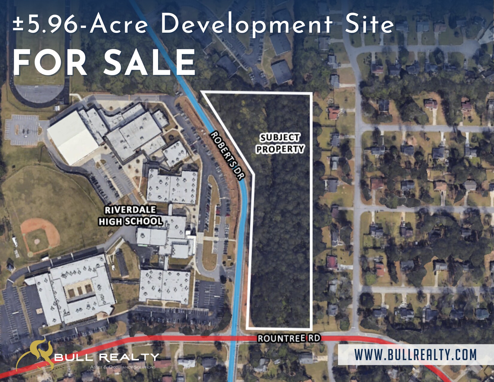 Roberts Drive & Rountree Rd, Riverdale, GA for sale Primary Photo- Image 1 of 7