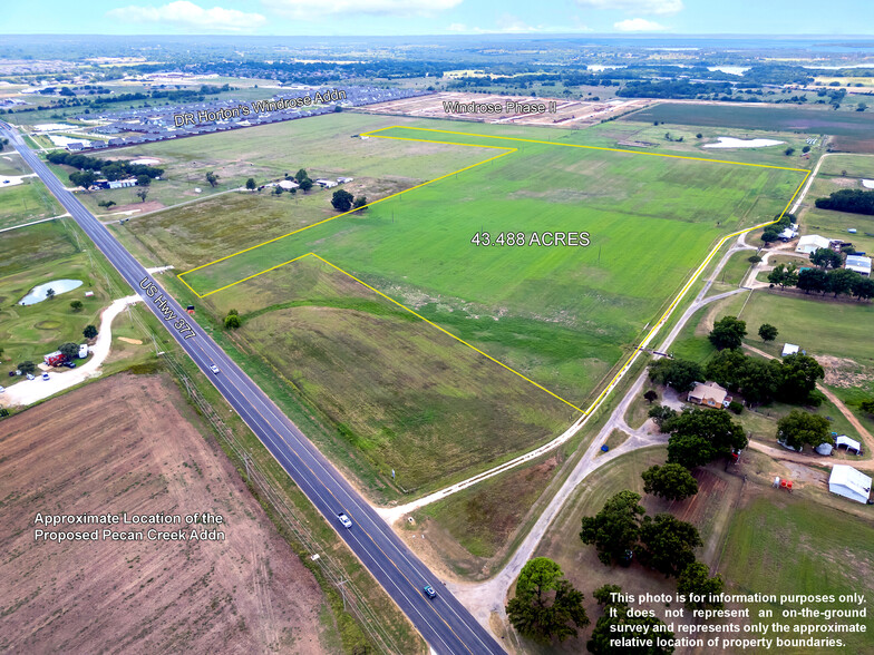 Us Hwy 377, Pilot Point, TX for sale - Aerial - Image 2 of 8